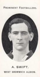 1913 Taddy & Co. Prominent Footballers Series 3 #NNO Arthur Swift Front