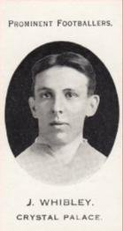 1913 Taddy & Co. Prominent Footballers Series 3 #NNO John Whibley Front