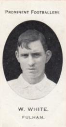 1913 Taddy & Co. Prominent Footballers Series 3 #NNO Wattie White Front