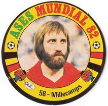 1982 Reyauca Ases Mundiales #58 Luc Millecamps Front