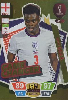 2022 Panini Adrenalyn XL FIFA World Cup Qatar 2022  #411 Bukayo Saka Front