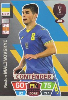 2022 Panini Adrenalyn XL FIFA World Cup Qatar 2022  #481 Ruslan Malinovskyi Front