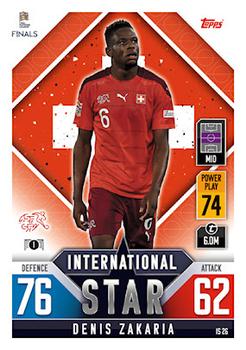 2022-23 Topps Match Attax 101 Road to UEFA Nations League Finals - International Star #IS26 Denis Zakaria Front