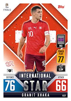 2022-23 Topps Match Attax 101 Road to UEFA Nations League Finals - International Star #IS27 Granit Xhaka Front
