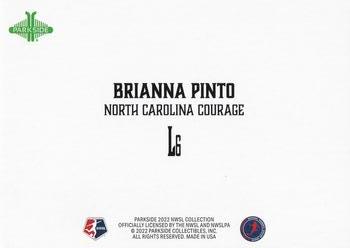 2022 Parkside NWSL - Luminescent #L6 Brianna Pinto Back