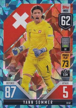 2022-23 Topps Match Attax 101 Road to UEFA Nations League Finals - Blue Crystal #CD62 Yann Sommer Front