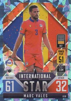 2022-23 Topps Match Attax 101 Road to UEFA Nations League Finals - International Star Blue Crystal #IS99 Marc Vales Front