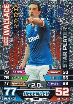 2015-16 Topps Match Attax SPFL #300 Lee Wallace Front