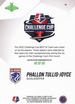 2022 Parkside NWSL Challenge Cup Best XI - Foil #1 Phallon Tullis-Joyce Back