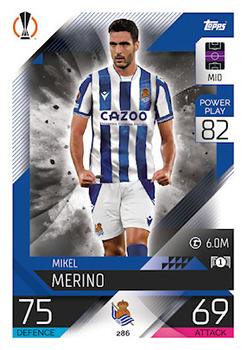 2022-23 Topps Match Attax UEFA Champions League & UEFA Europa League #286 Mikel Merino Front