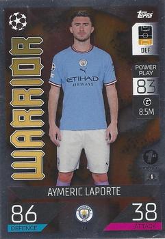 2022-23 Topps Match Attax UEFA Champions League & UEFA Europa League - 1st Edition #14 Aymeric Laporte Front