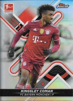 2021-22 Finest Bundesliga - Refractor #133 Kingsley Coman Front