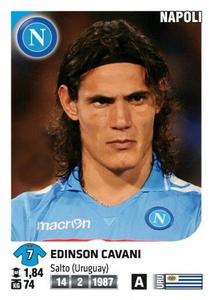 2011-12 Panini Calciatori Stickers #336 Edinson Cavani Front