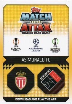 2022-23 Topps Match Attax UEFA Champions League & UEFA Europa League - Chrome Preview #CR 10 Gelson Martins Back