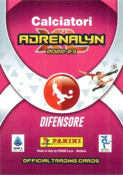 2022-23 Panini Adrenalyn XL Calciatori #222 Amir Rrahmani Back