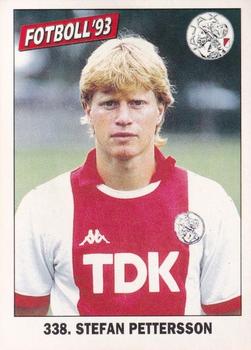 1993 Fotboll'93 #338 Stefan Pettersson Front