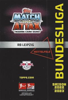 2022-23 Topps Match Attax Bundesliga - Autogramme #AU-CN Christopher Nkunku Back