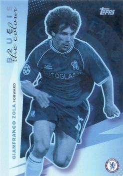 2021-22 Topps Chelsea FC - Blue is the Colour #NNO Gianfranco Zola Front