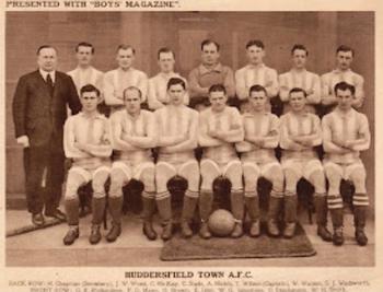 1922 Boys' Magazine F.A. Cup Final Teams #NNO Huddersfield Town F.C. Front