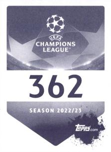 2022-23 Topps UEFA Champions League Sticker Collection #362 Georginio Wijnaldum Back
