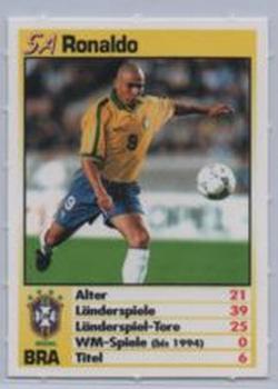 1998 Bravo Sport France 98 #5A Ronaldo Front