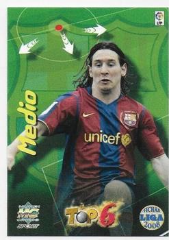 2007-08 Mundicromo Sport S.L. Las fichas de la Liga #661 Messi Back