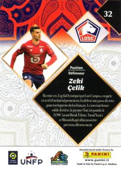 2022-23 Panini FC Ligue 1 #32 Zeki Çelik Back