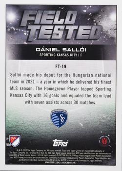 2022 Topps Chrome MLS - Field Tested #FT-19 Dániel Sallói Back