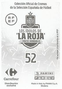 2022 Panini Carrefour Los Idolos de La Roja #52 Rodrigo De Paul Back
