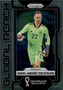 2022 Panini Prizm FIFA World Cup Qatar - Global Reach #2 Marc-Andre ter Stegen Front