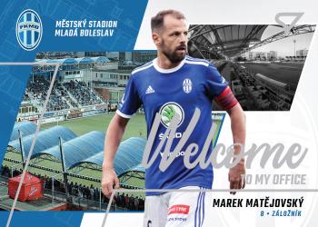 2022-23 SportZoo Fortuna:Liga - Welcome To My Office #WO-09 Marek Matejovsky Front
