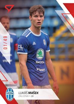 2022-23 SportZoo Fortuna:Liga - Limited Edition Red #85 Lukas Masek Front