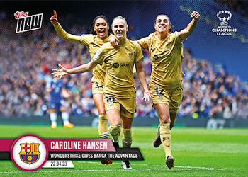 2022-23 Topps Now UEFA Women's Champions League #020 Caroline Hansen Front