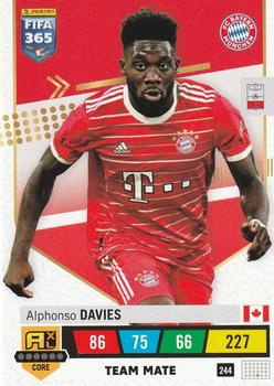 2023 Panini Adrenalyn XL FIFA 365 #244 Alphonso Davies Front