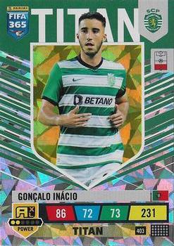 2023 Panini Adrenalyn XL FIFA 365 #403 Gonçalo Inácio Front