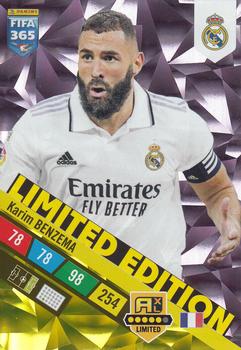 2023 Panini Adrenalyn XL FIFA 365 - Limited Edition #NNO Karim Benzema Front