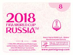 2018 Panini FIFA World Cup: Russia 2018 Stickers (Pink Backs, Made in Italy) #8 Ekaterinburg Arena (35.163) Back