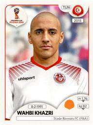 2018 Panini FIFA World Cup: Russia 2018 Stickers (Pink Backs, Made in Italy) #550 Wahbi Khazri Front