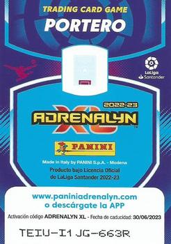 2022-23 Panini Adrenalyn XL LaLiga Santander #409 Giorgi Mamardashvili Back