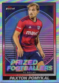 2022 Finest MLS - Prized Footballers #PF-9 Paxton Pomykal Front