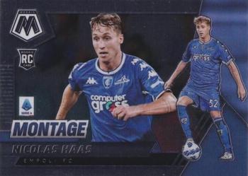 2021-22 Panini Mosaic Serie A - Montage #11 Nicolas Haas Front