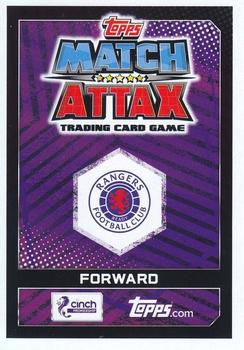 2022-23 Topps Match Attax SPFL #160 Tom Lawrence Back