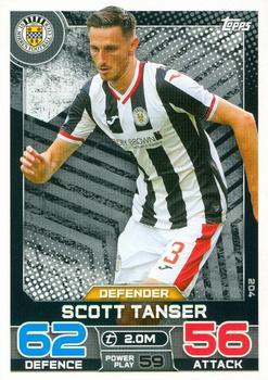 2022-23 Topps Match Attax SPFL #204 Scott Tanser Front