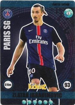 2014 Kickerz #48 Zlatan Ibrahimovic Front