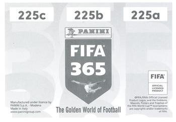 2023 Panini FIFA 365 The Golden World of Football #225 Kylian Mbappé / Lionel Messi / Neymar Jr Back