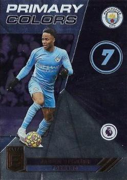 2021-22 Donruss Elite Premier League - Primary Colors #14 Raheem Sterling Front