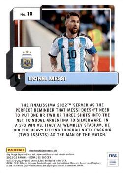 2022-23 Donruss - Silver #10 Lionel Messi Back