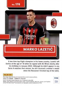 2022-23 Donruss - Silver #176 Marko Lazetic Back