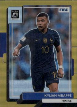 2022-23 Donruss - Optic Gold #51 Kylian Mbappe Front