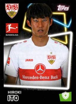 2022-23 Topps Bundesliga Offizielle Sticker #334 Hiroki Ito Front